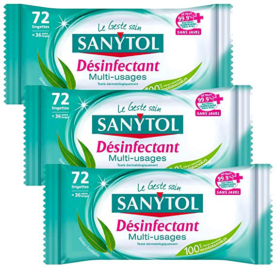 Comment choisir ses lingettes Sanytol ?