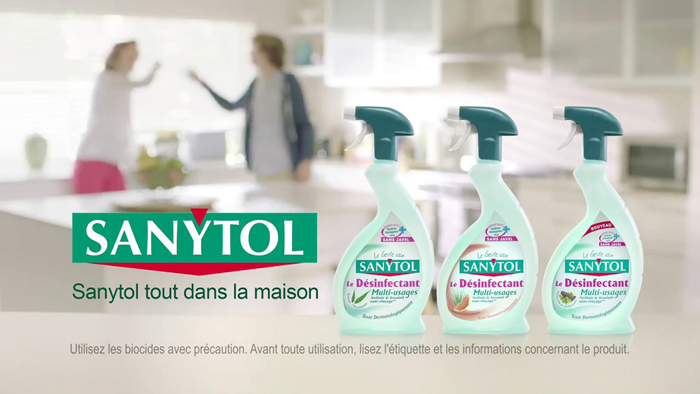 Produit desinfectant maison multi usages Sanytol 500ml