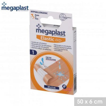 megaplast elastic bande adhesive a decouper couleur peau x1pcs 50x6cm 