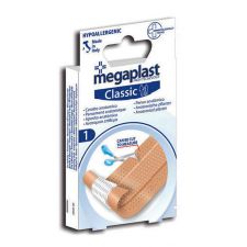 megaplast classic bandes adhesive a decouper pe couleur peau x1pcs 50x6cm 