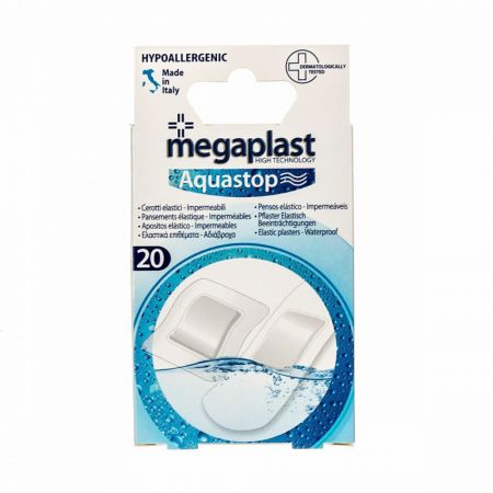 megaplast aquastop pansements transparent seconde peau pu assortis x20 