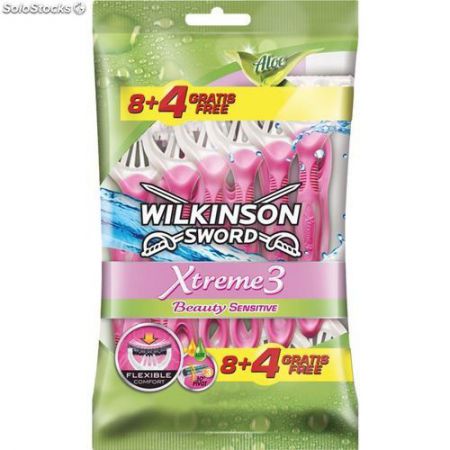 wilkinson xtreme3 sensitive 12 pcs 