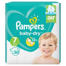 pampers baby dry 7 30 pieces 