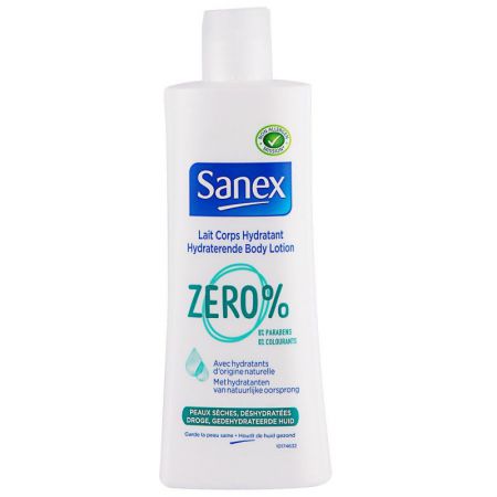 sanex lait corps zero peaux seche 