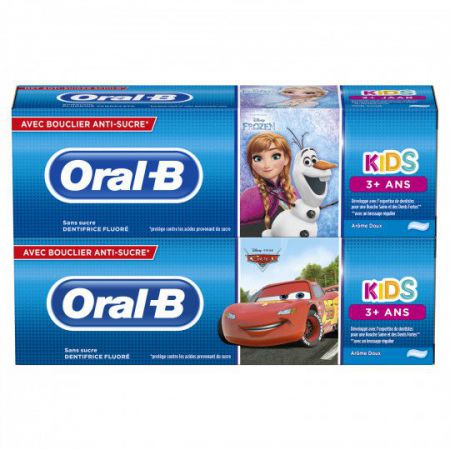 dentifrice oral b kids 3 ans disney 