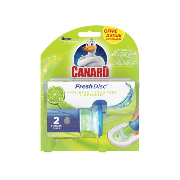 Canard Fresh Disc - Fraîcheur Citron Vert - Recharges