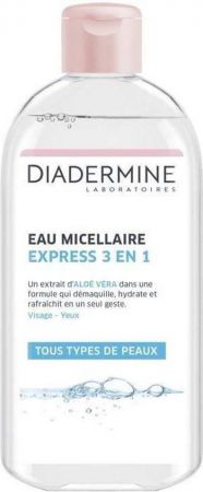 diadermine eau micellaire 400ml 3en1 