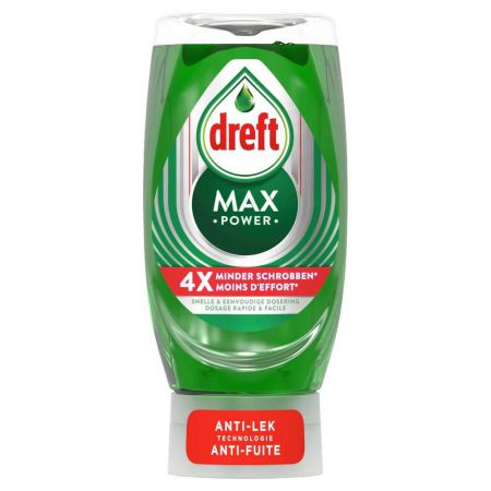 dreft vaisselle original max power 370ml anti fuite 