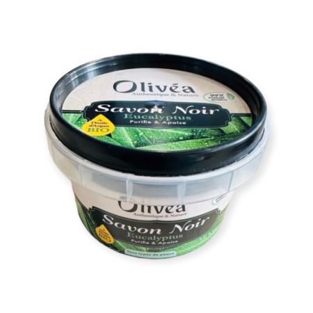 olivea savon noir eucalyptus 