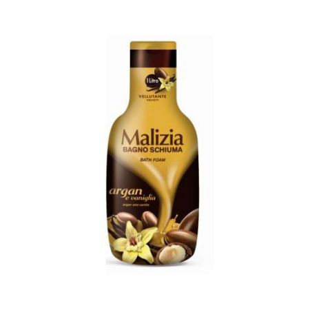 malizia bain moussant argan vanille 
