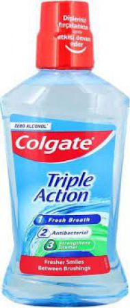 colgate bain de bouche triple action 