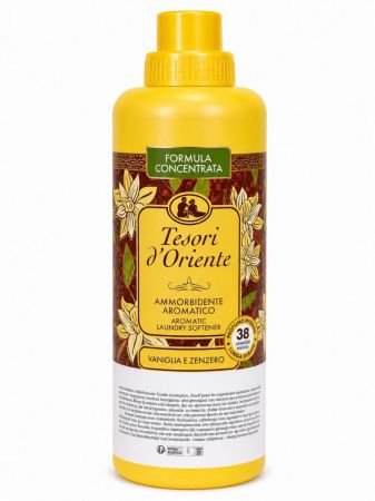 assouplissant tesori vanille gingembre