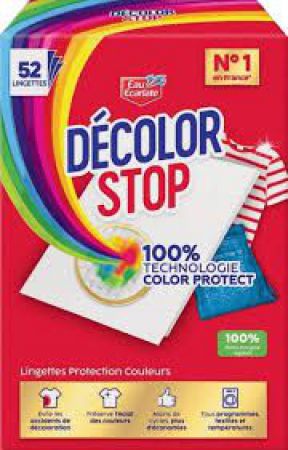 lingettes decolor stop protection couleur 
