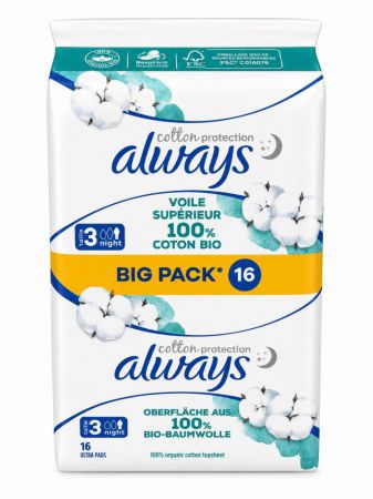 always protection cotton nuit 