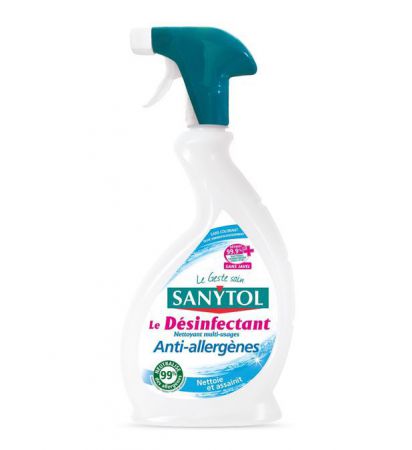 sanytol desinfectant multi usage anti allergenes spray 500ml 