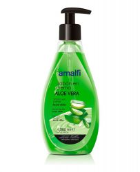 savon liquide aloe vera pousse mousse 