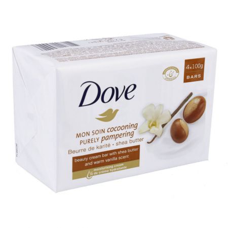 savon dove mon soin cocooning 4x100gr 