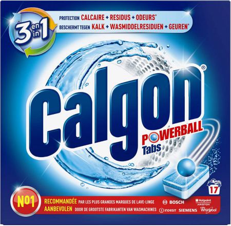 calgon powerball 3 en 1 17 tabs 