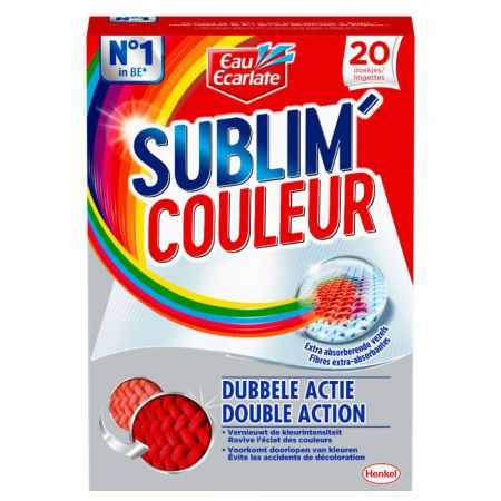 Eau Ecarlate Décolor Stop 20lingettes