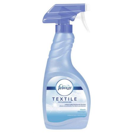 Febreze Textile Classic 500ml : Éliminez les mauvaises odeurs de vos tissus  avec efficacité