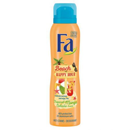 fa beach happy hour deodorant tropical mango 48h 150 ml  