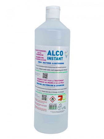 desinfectant pour les mains etl virucide bactericide levuricide 