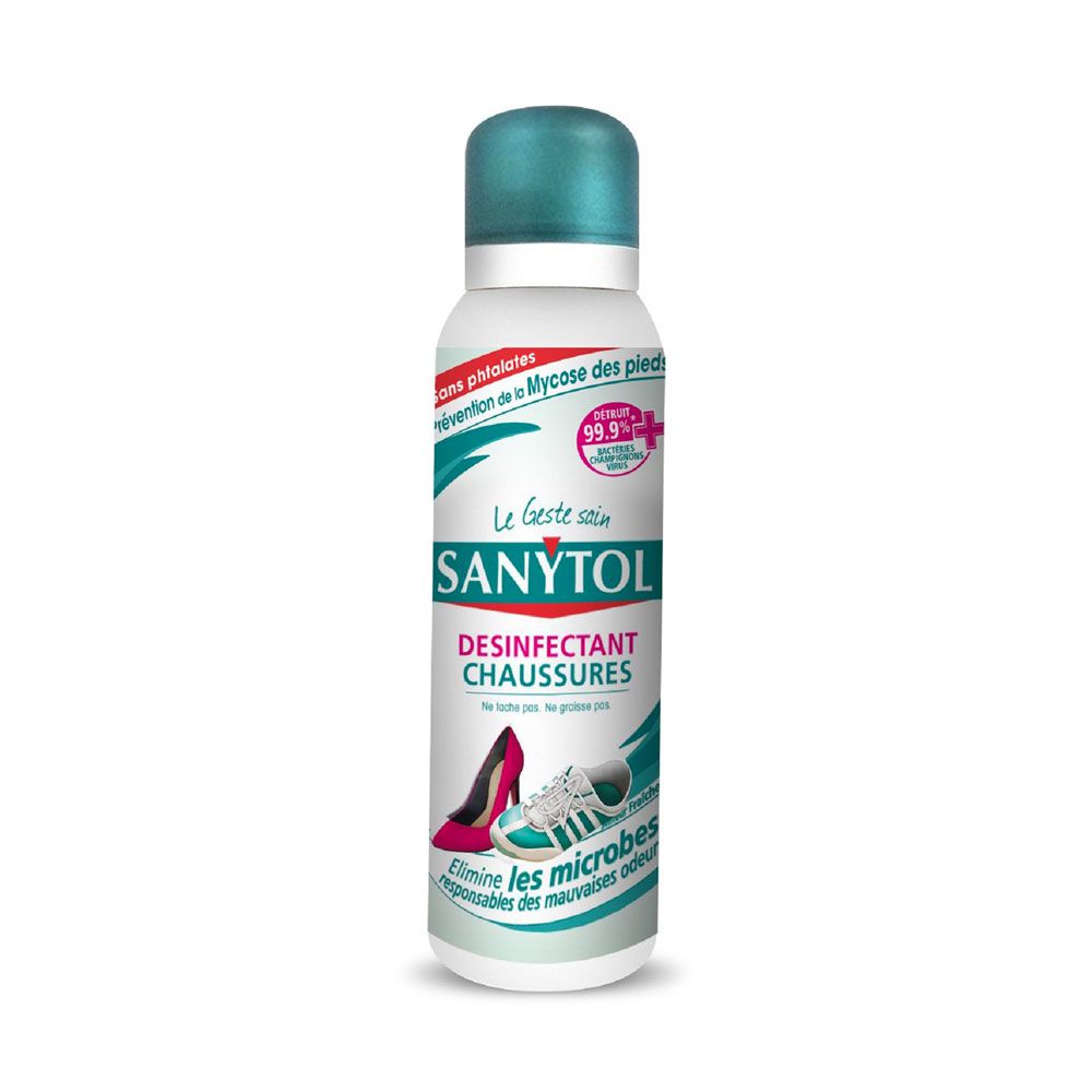 SANYTOL : Désinfectant spray pour chaussures - chronodrive