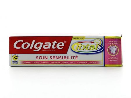 colgate total soin sensibilite dentifrice 75ml 