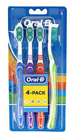 oral b 4 pack brosse a dent 