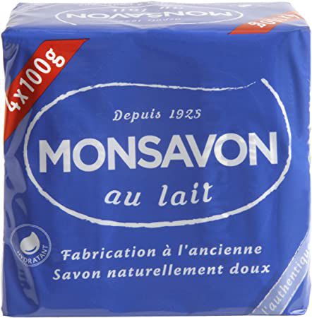 monsavon au lait 4x100gr 