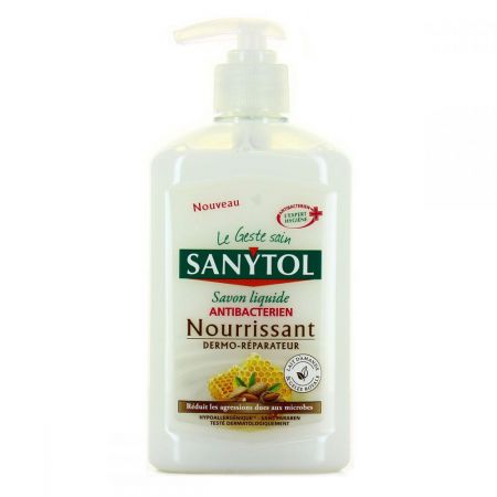 sanytol mains savon nourrissant pompe 250ml  