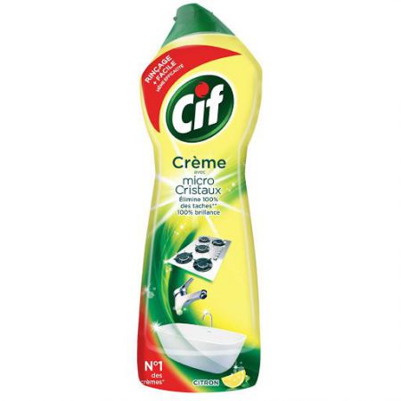 cif creme a recurer citron 750 ml 