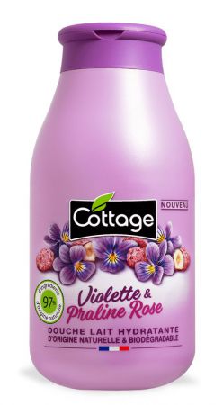 cottage violette et praline rose 250ml 