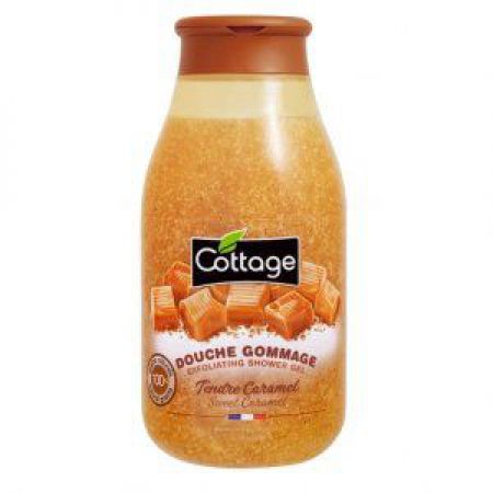 cottage douche gommage caramel 270ml 