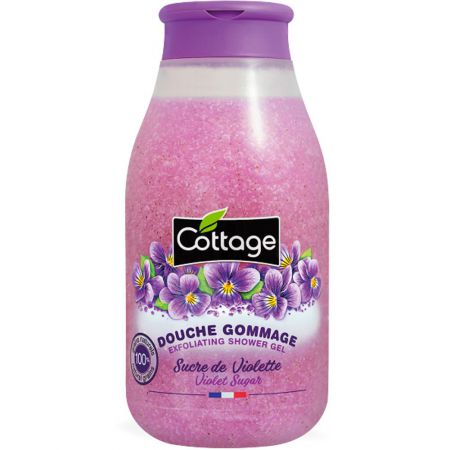 cottage douche gommage violette 270ml 