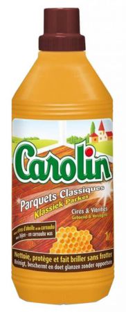 carolin parquets classiques cires et vitrifies avec cires dabeille et de carnauba 1l 