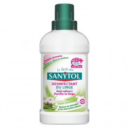 desinfectant linge sanytol aloe vera 