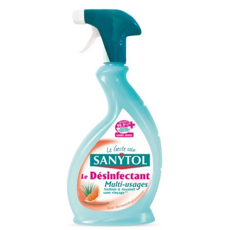 spray 500ml sanytol multi usage pamplemousse 