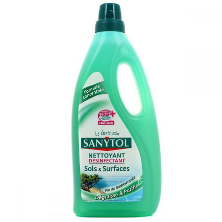 sanytol pin desinfectant 1l sols et surfaces 