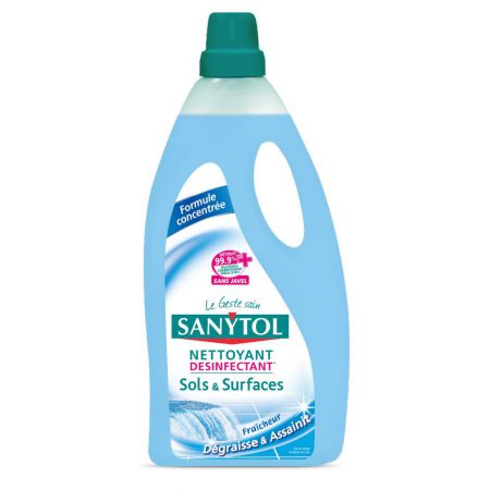 sanytol desinfectant surfaces et sols 
