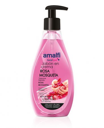 savon main amalfi rose 